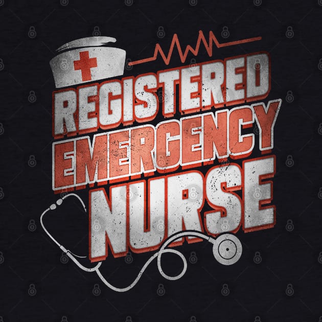 Emergency Nurse Funny Humor RN T-Shirt by creative